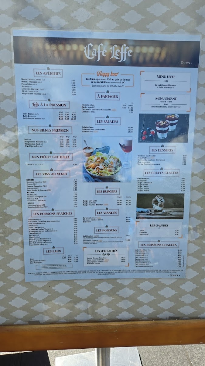 Menu Café Leffe Tours-3