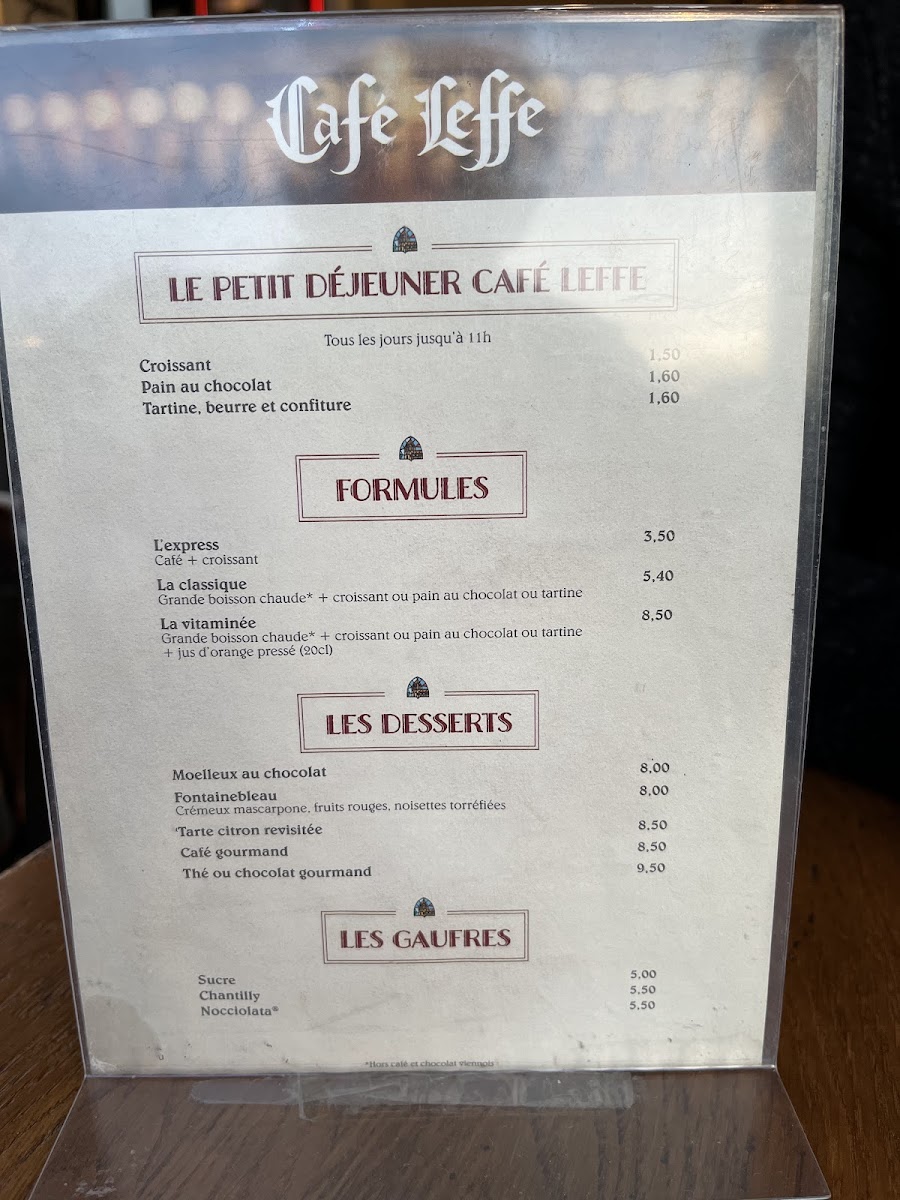 Menu Café Leffe Tours-4
