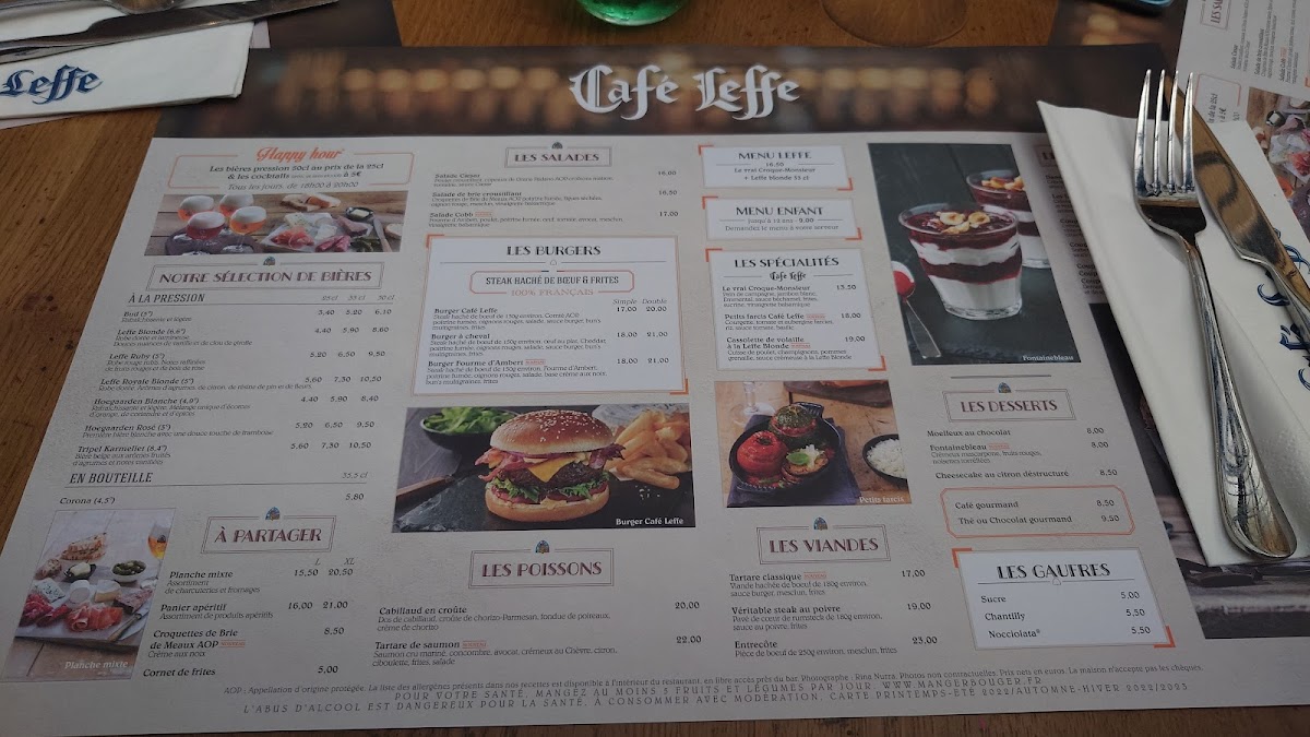 Menu Café Leffe Tours-6